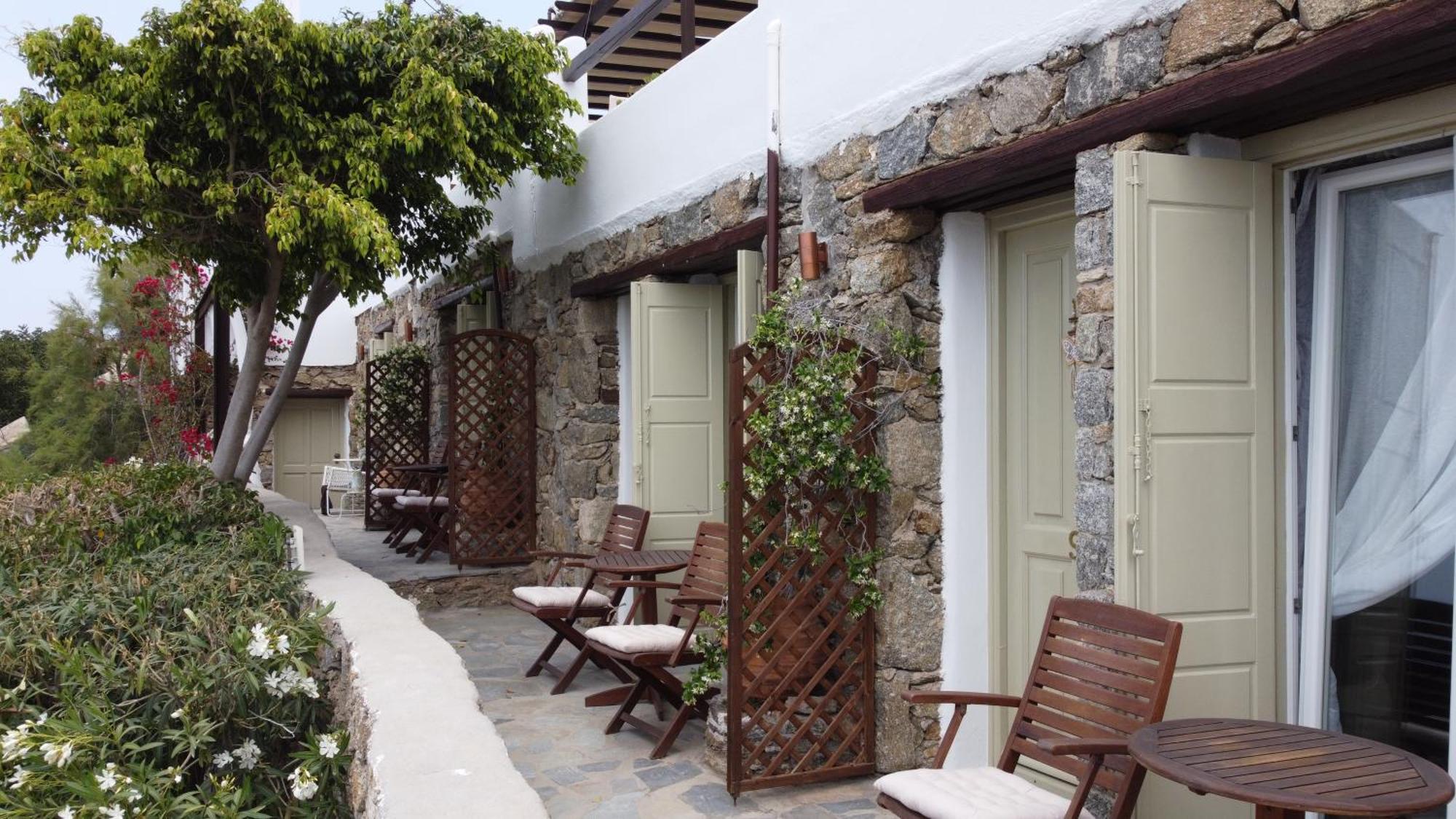 La Veranda Of Mykonos Traditional Guesthouse Mykonos Town Bagian luar foto